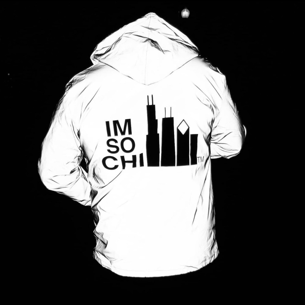 New I’m so chi reflective 3m windbreaker jacket adult